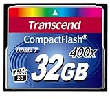 Transcend 400倍速CFカード 32GB 永久保証 TS32GCF400