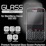 薄型 ガラス GLASS PRO+ Premium Tempered Glass Screen Protection for BlackBerry Classic SQC100 液晶 保護 シート フィルム 強化ガラス プロテクター