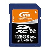 Team SDXCカード Class 10　ECOパッケージ 10年保証 (UHS-1 128GB)